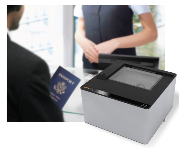 Plustek SecureScan X50 for Windows only Passport and ID Card Scanner Auto-Detect and Scan in 1 Sec Support ICAO Doc 9303 Standards 