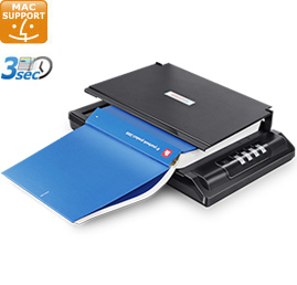 OpticSlim 550 Plus is ideal for scanning passports, ID cards,bank cheques, photographs or any kind of small document.