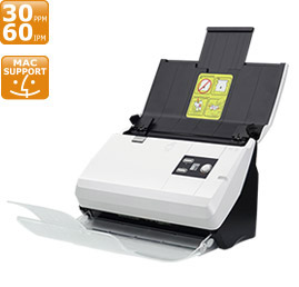 A3 sized document scanner with built-in network interface.
