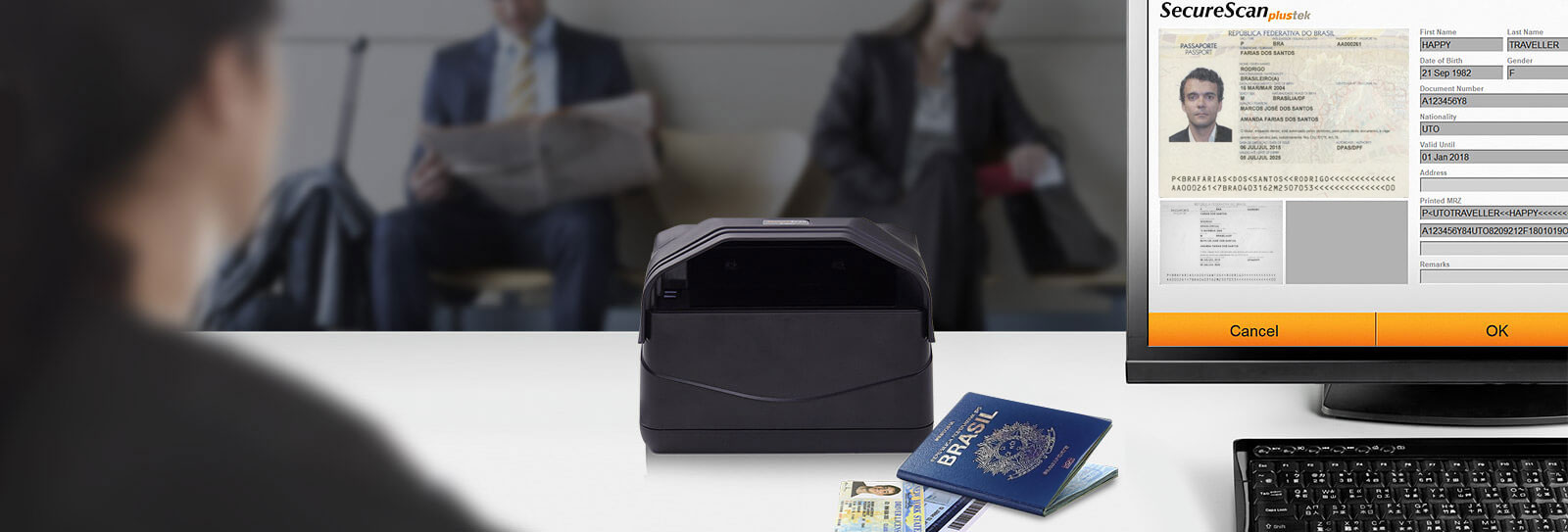 X-Mini Scanner de Passaportes