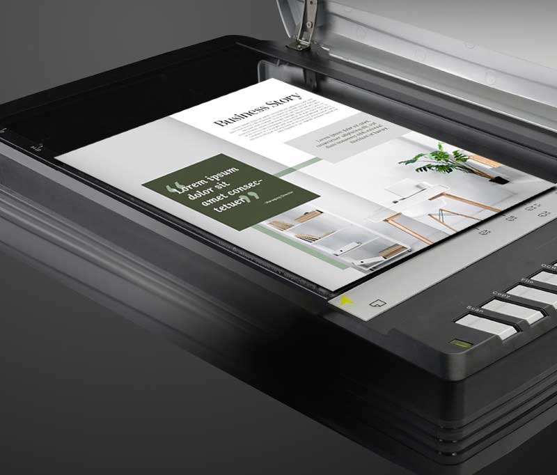 the ideal scanner for thick and damaged document