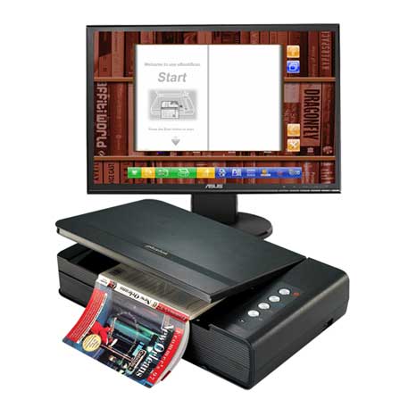 OpticBook 4800(eBookScan)-Intuitive software allows you to easily 