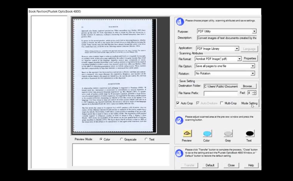 Scanner de livres Plustek OpticBook A300 Plus. Dédié aux livres