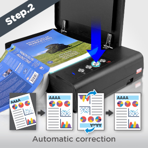 BookMaker equipped with the ability to automatic crop and rotate based on our intelligent page detection technology