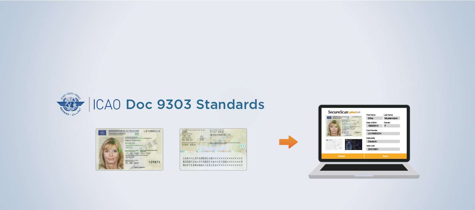 SecureScan X-Cube-Solution optimale de numérisation de cartes d'identité