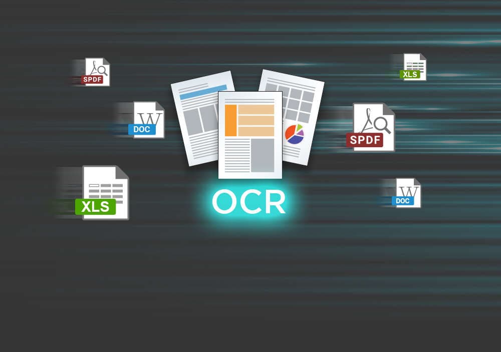 Convert files into Word, searchable PDF or Excel