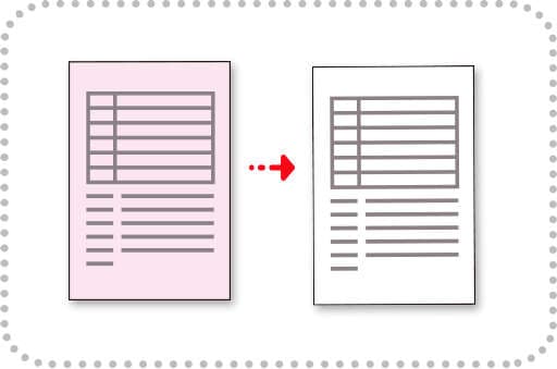 Supprimez l'arrière-plan papier des documents numérisés pour obtenir une image claire.