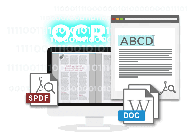 Créer des documents en format texte consultable