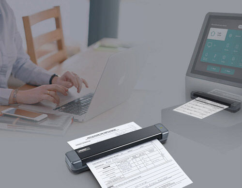 MobileOffice S410 Plus The Plustek MobileOffice S410 Plus is compact and lightweight design for organizing and digitizing document on the go.