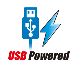 USB Powered and Auto Scan USB powered and auto scan.No need to push any buttons.
