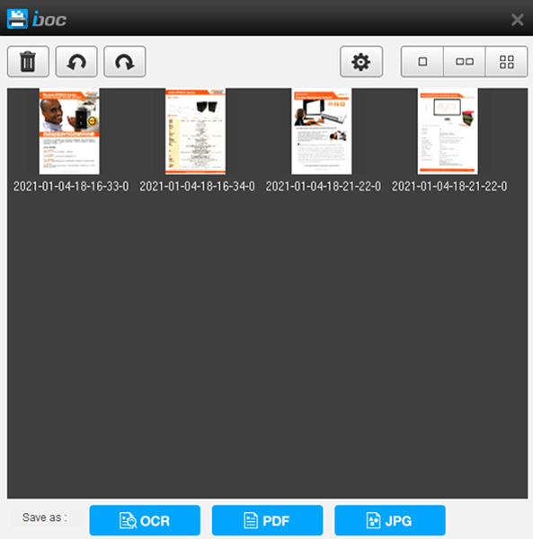 iDoc Software View