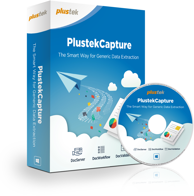PlustekCapture le permite la clasificación de documentos genéricos con un proceso de formación integrado y numeros opciones para la mejora de imagen y la exportación de datos.