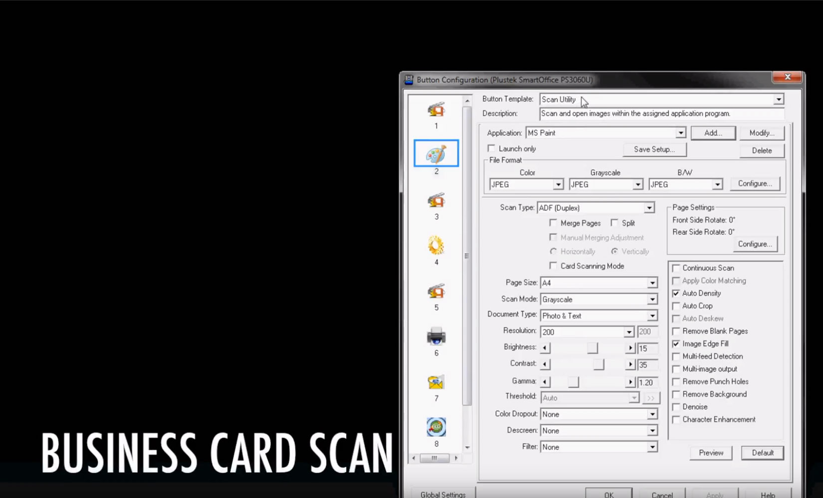 cardminder business card software