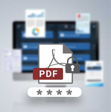 Proteact your confidential documents with password ptotect encryption Encrypt PDF Documents