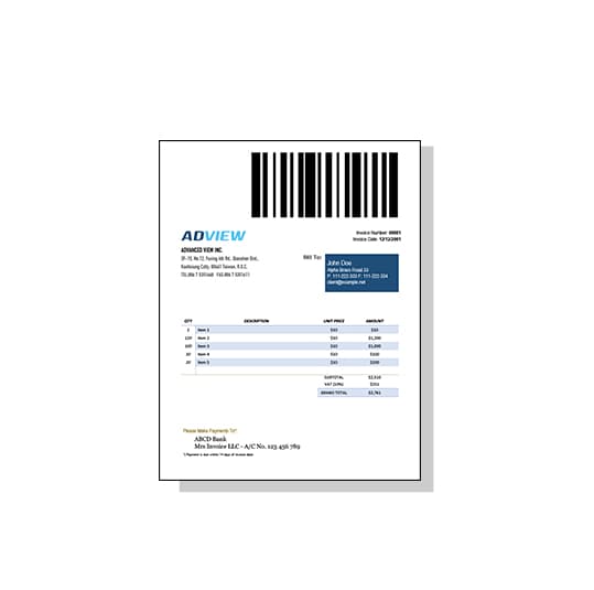 Barcode recognition Increase the efficiency of document processing with 1D and 2D barcode recognition.