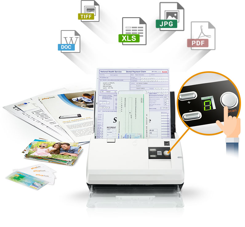 Scan documents simple and easy with your network