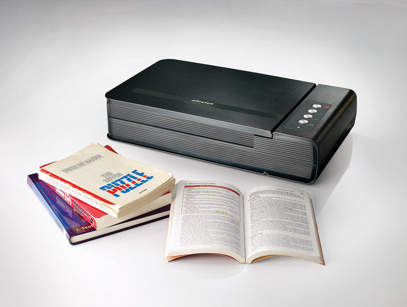 OPTICBOOK 3800, Plustek Scanner per libri A4