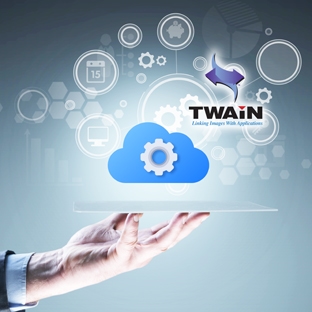 Tích hợp TWAIN và WIA với biểu tượng bánh răng trên tay để tương thích dễ dàng với hệ thống.