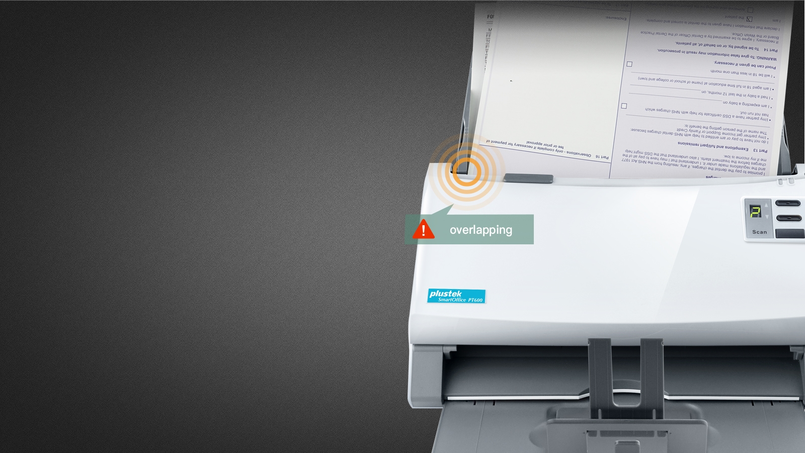 Hệ thống phát hiện nạp nhiều trang với cảnh báo và phản hồi từ cảm biến để ngăn chặn lỗi nạp giấy.