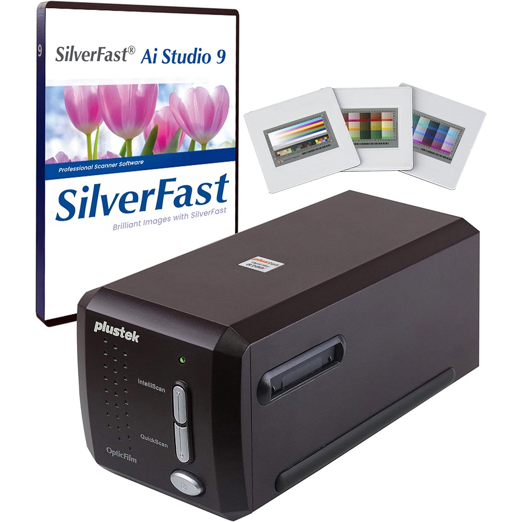 フィルムスキャナー　plustek 8300i Plustek OpticFilm 8300i Ai High-Resolution Film Scanner | Plustek