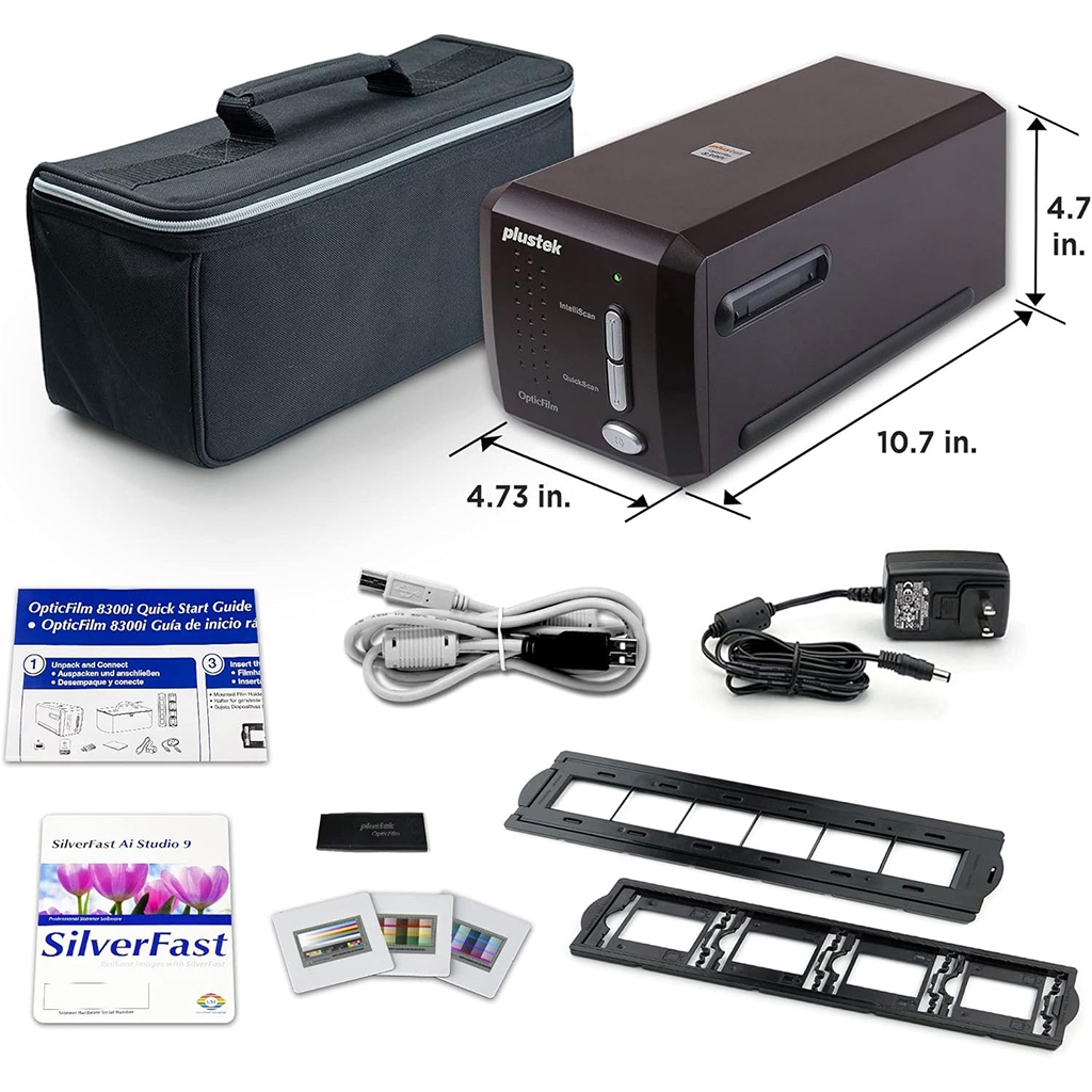 plustek OpticFilm 8300i Ai 35mmフィルムスキャナー Plustek OpticFilm 8300i Ai High-Resolution Film Scanner | Plustek