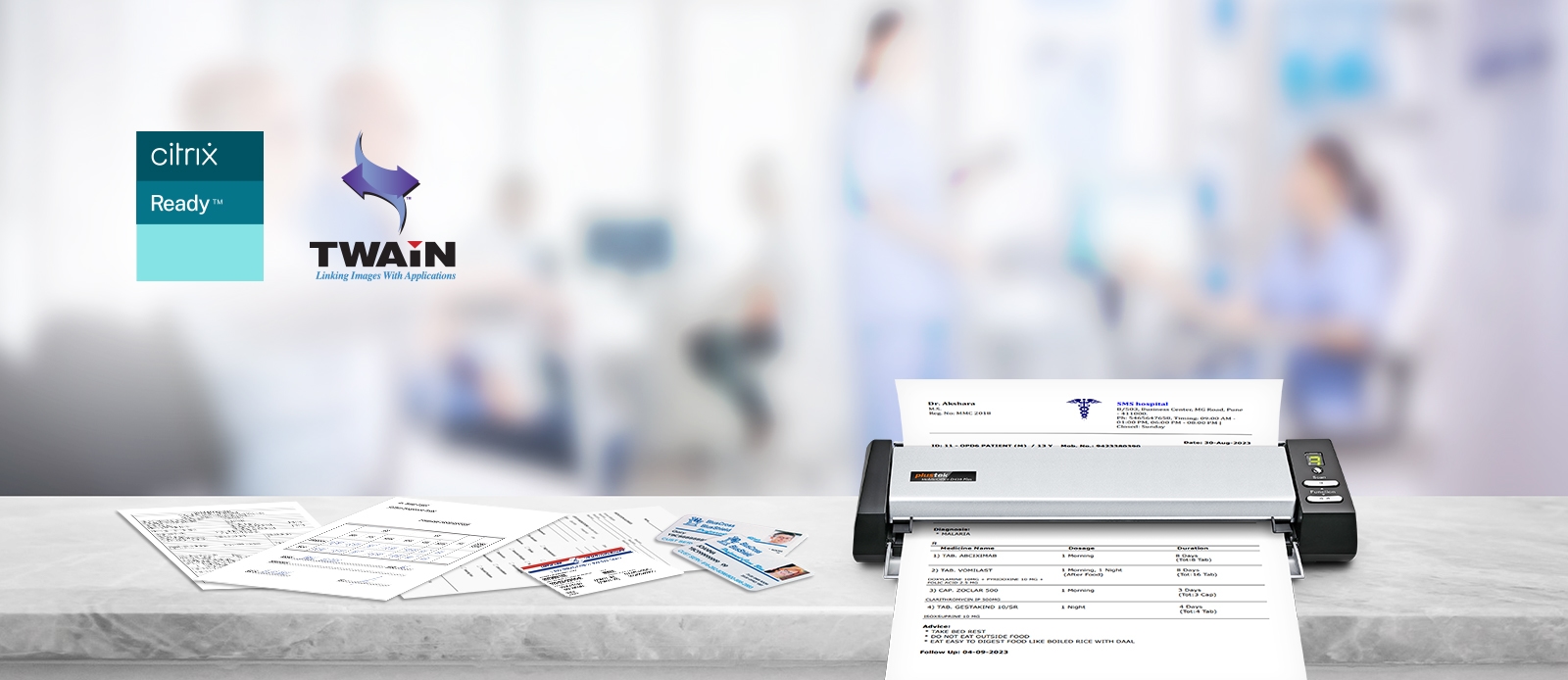 Desktop scanner