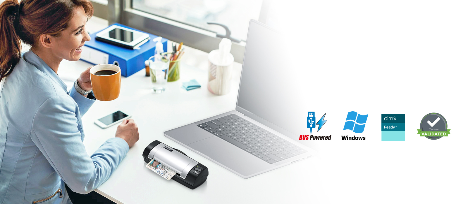 Plustek MobileOffice D620 organize and digitize with a small footprint.