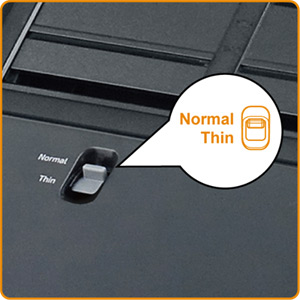 Switch designed for different paper thickness Switch designed for different paper thickness