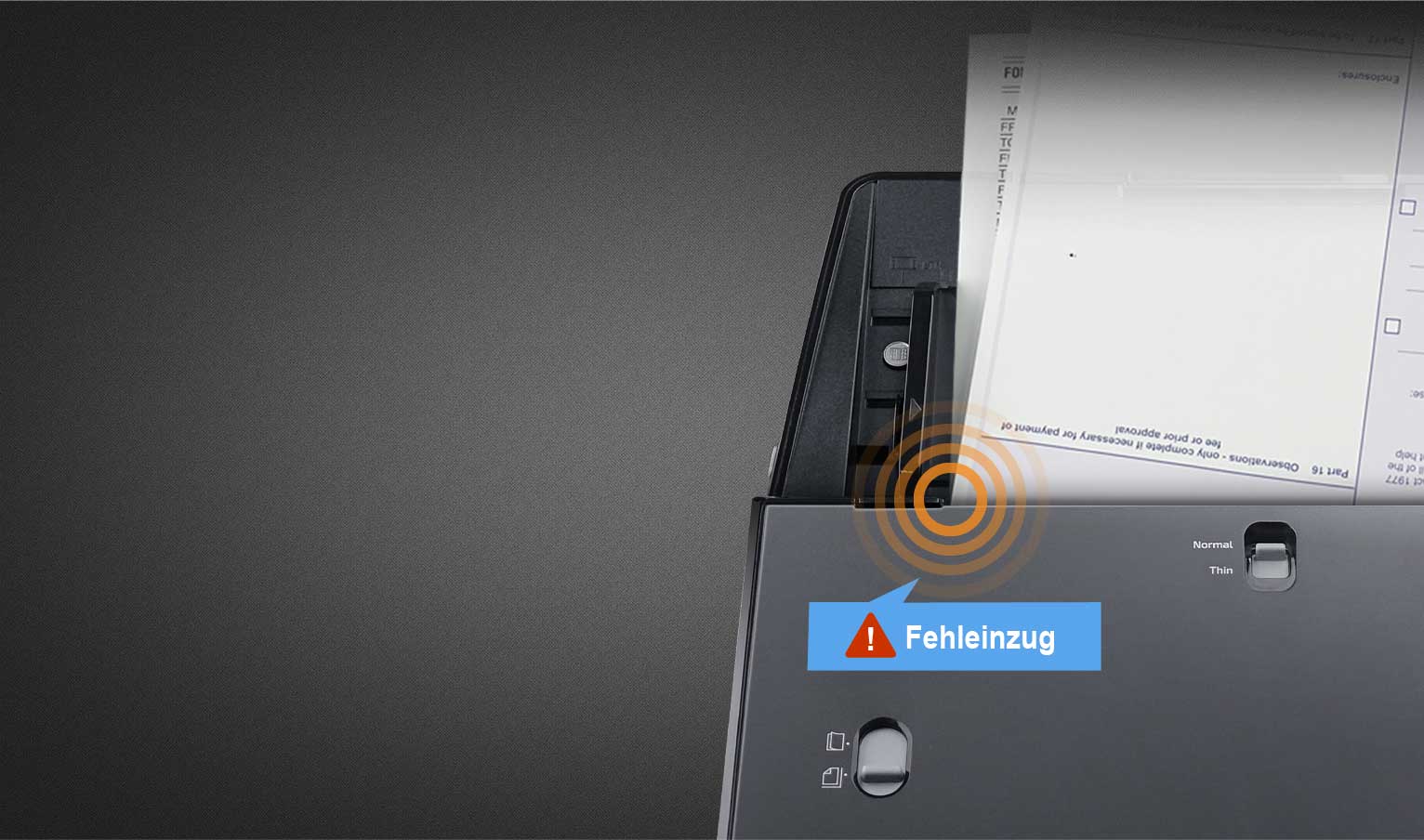 Vermeidung von Mehrfacheinzügen mit Ultraschall Sensor Vermeidung von Mehrfacheinzügen mit Ultraschall Sensor