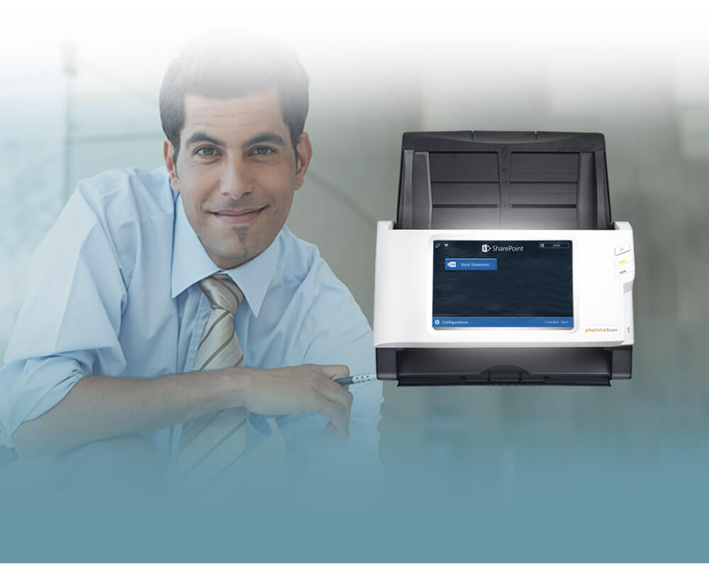 scan and send job applications to network shared folder