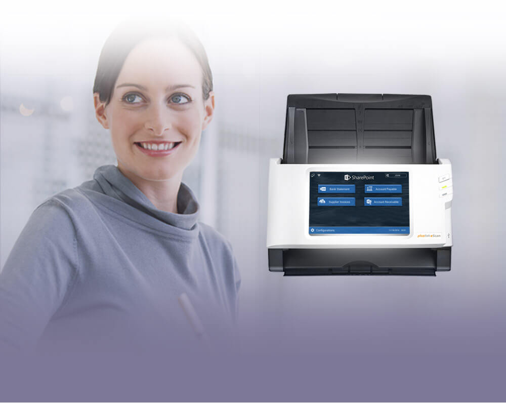 scan contracts and email to clients immediately