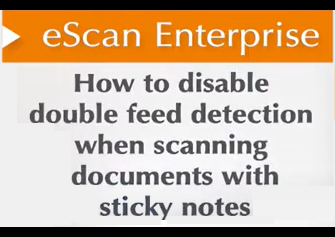 How to enable/disable double-feed detection How to enable/disable double-feed detection