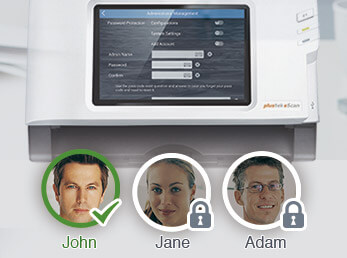 Stress-free management. Simple configuration can be made quickly and easily to prevent unauthorized access scanning.