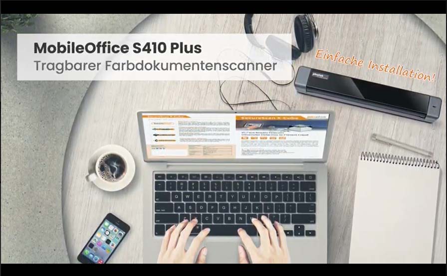Tragbarer und kompakter Scanner - Einführung