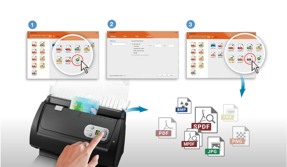 three steps easy scan three steps easy scan