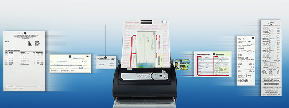 scan different size of document