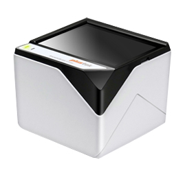 UV light assists in authenticity determination. Capture images and extract data of any standard A8 size ID card, and embed into kiosk easily.