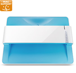 À une vitesse de 2 secondes par photo de 102 x 152 mm, détecte les documents et numérise instantanément.