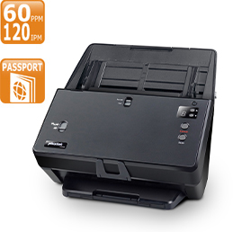 Scanner de documents au format A3 avec 80 ppm/160 ipm et compatible TWAIN.