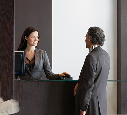 hotel check-in solutions