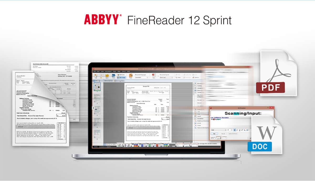 software ocr incluso che rende i documenti editabili e ricercabili bundled ocr software to transfer document into editable and searchable