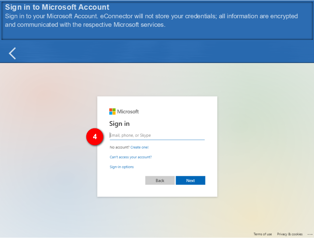 microsoft add an Account