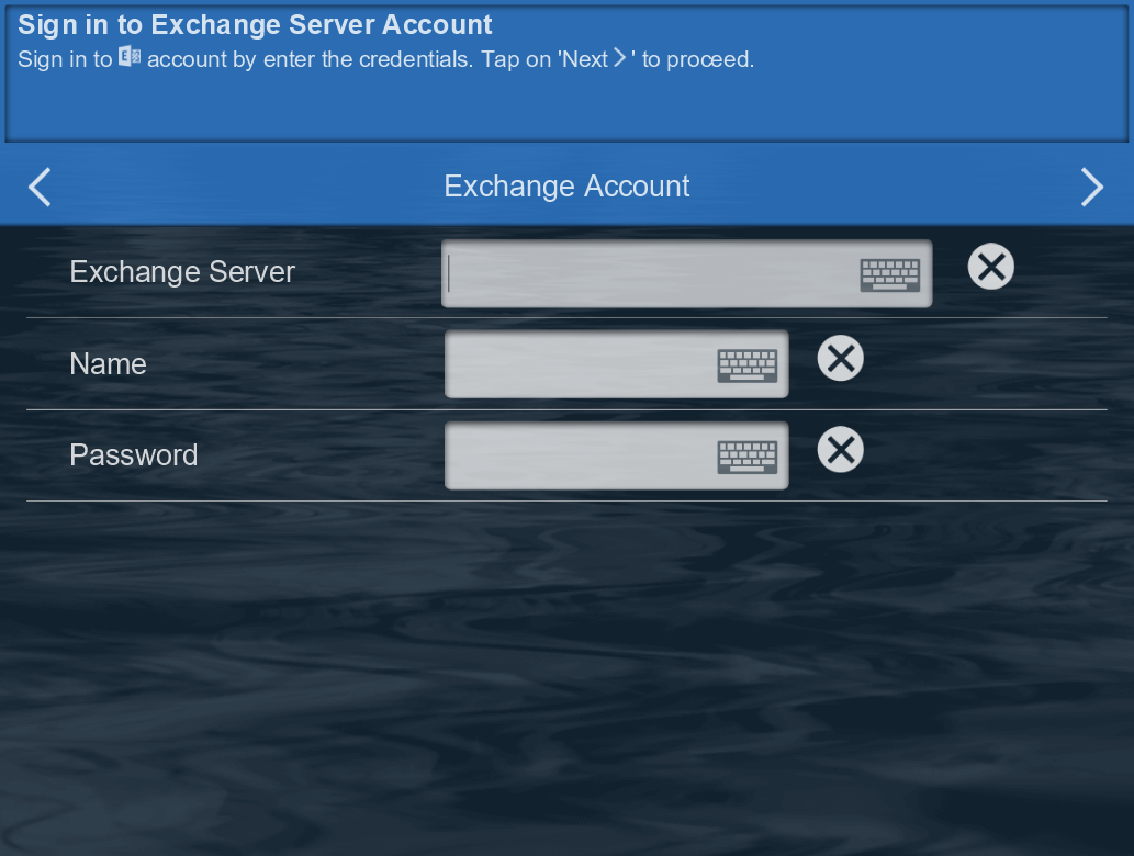 configure exchange