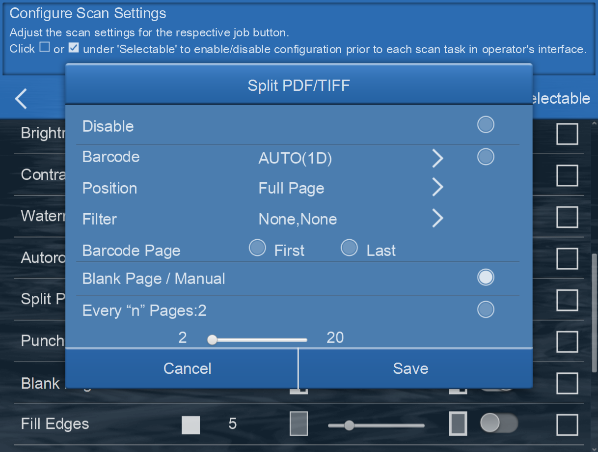 split PDF methods