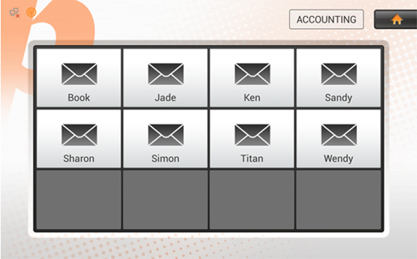 group as person in charge